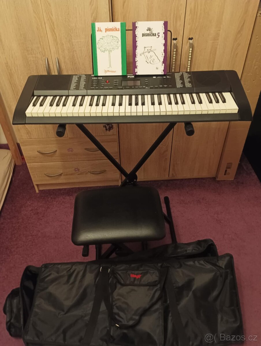 Klávesy FOX keyboard 160 s příslušenstvím