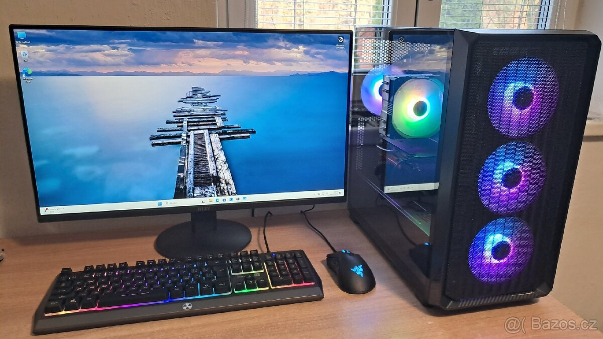 Herní PC sestava Ryzen 5 3600, RX 5700XT 8GB, 16GB, SSD 1TB