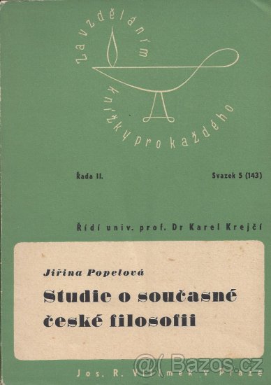 Studie o současné české filosofii