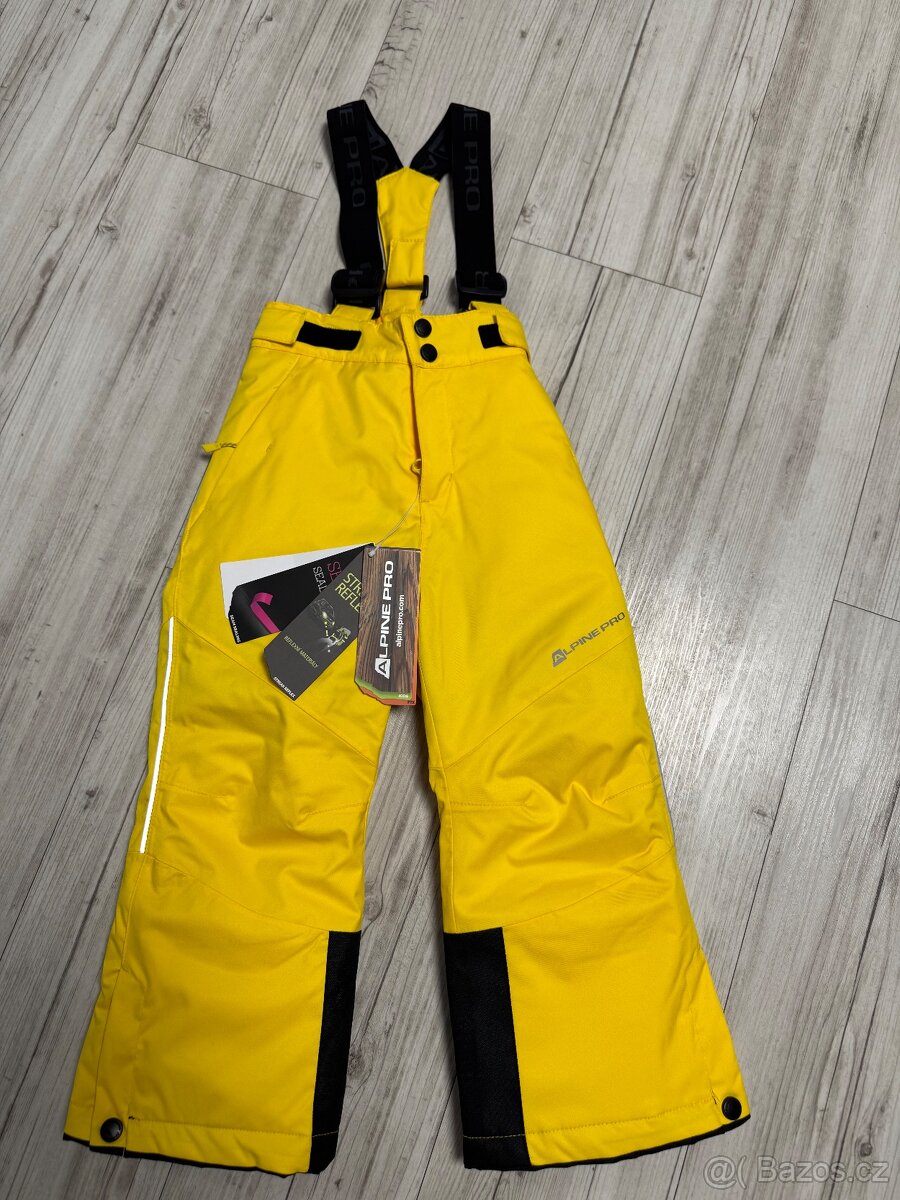 Lyžařské kalhoty nové Alpine Pro vel. 110-116