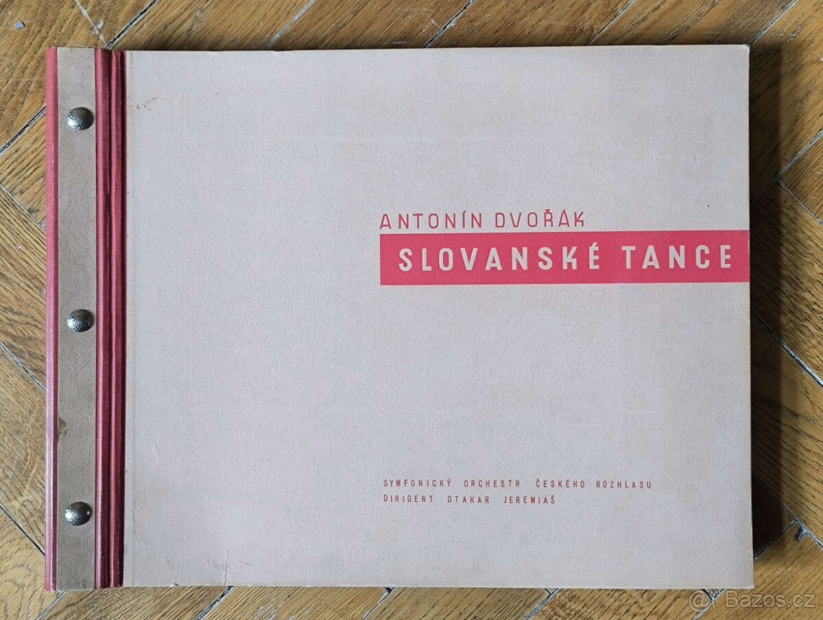 šelakové album - Antonín Dvořák, Slovanské tance - prodám