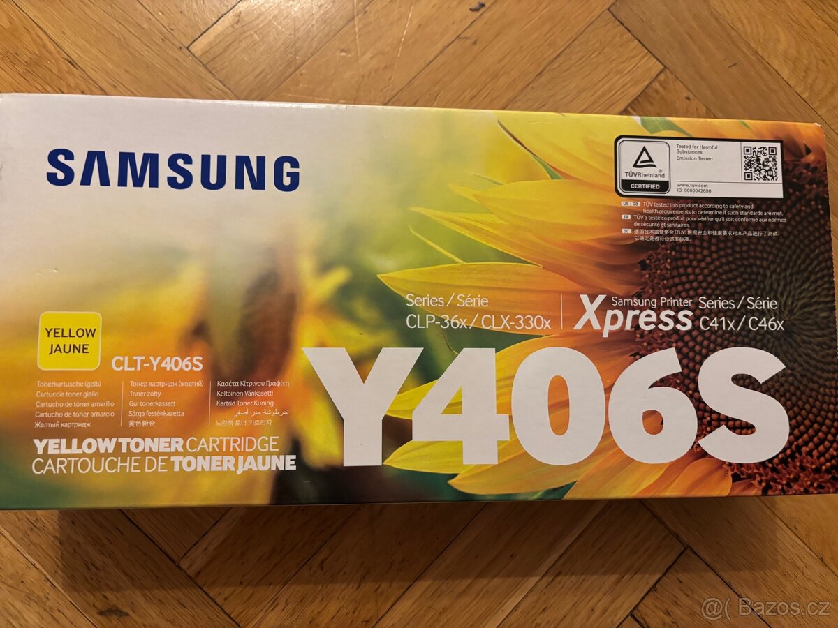 Žlutý toner pro Samsung tiskárnu