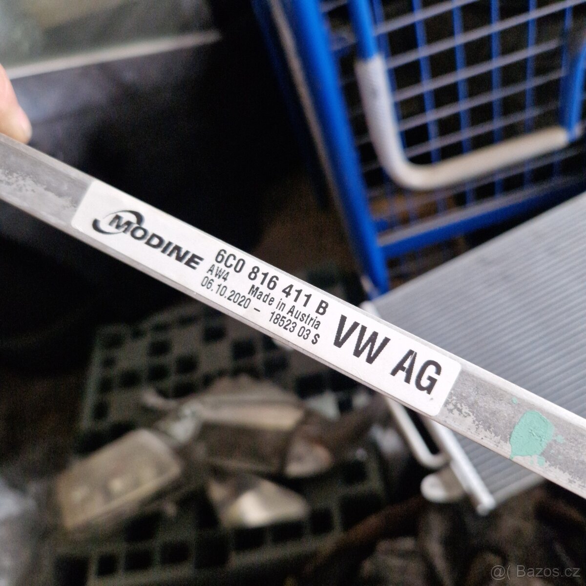 Klima chladič 6C0 816 411 B fabia,roomster original