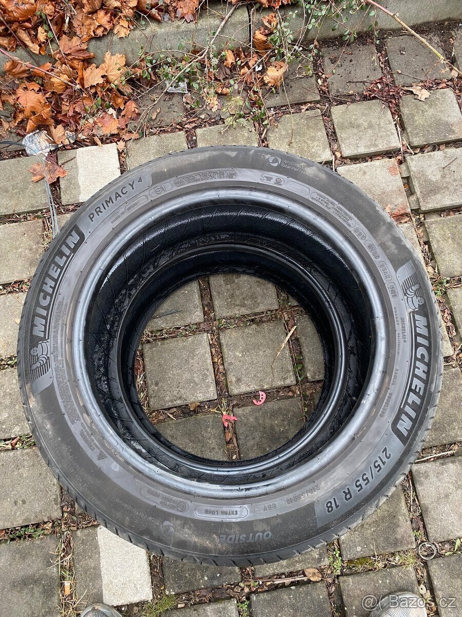 215/55/18 letní Michelin 2ks