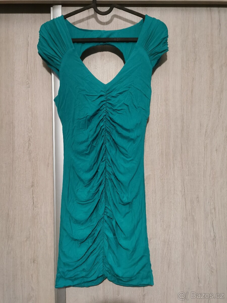 Zelené šaty XS