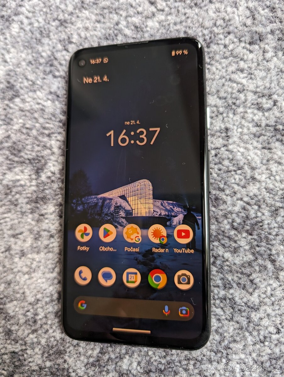 Google Pixel 4a na náhradní díly