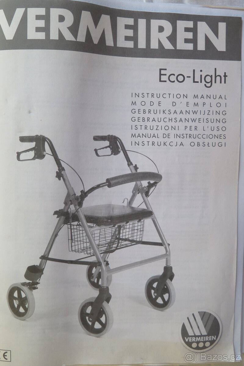 Chodítko Vermeiren eco light