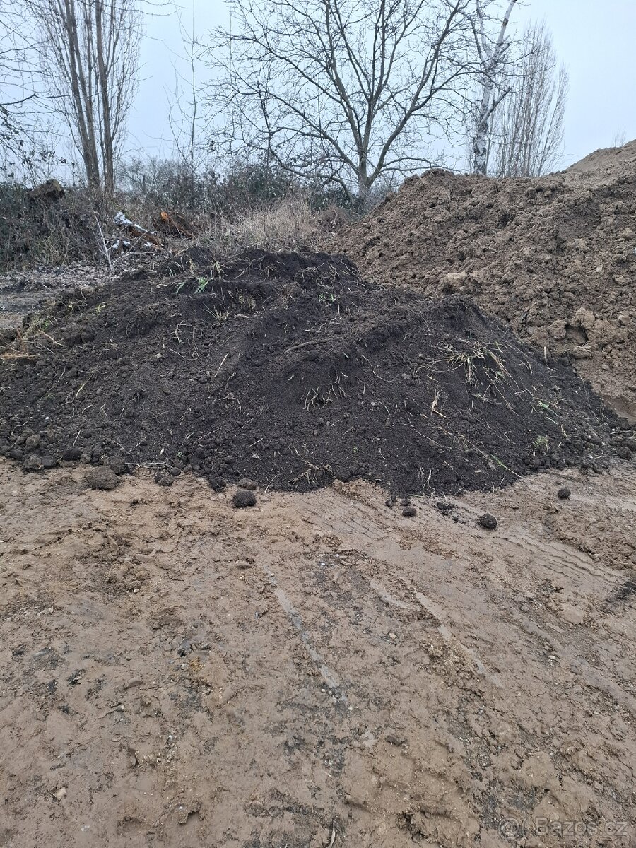 Zdarma Možnost VYVEZENI , složení ornice, zeminy