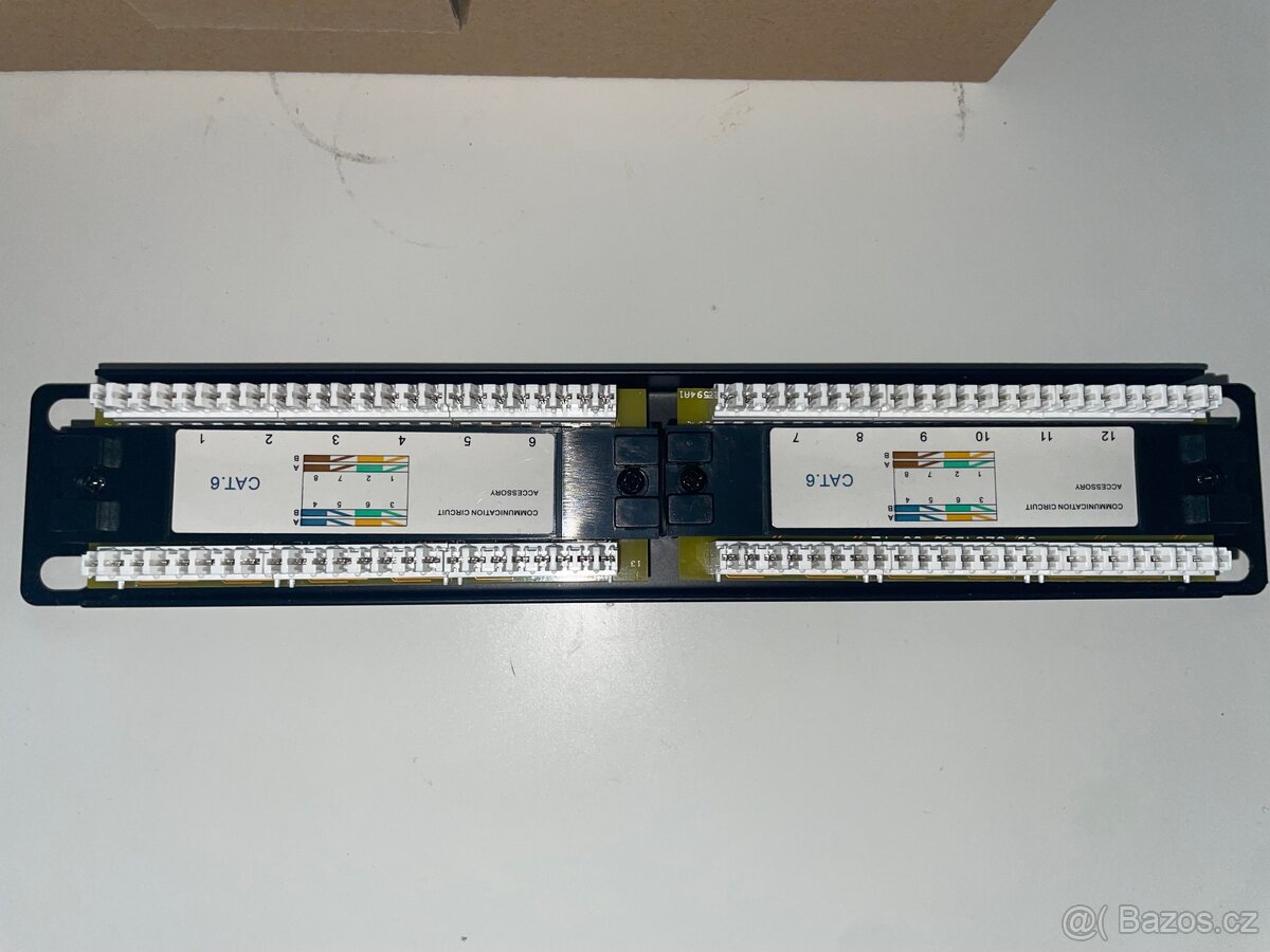 Patch panely Lan-tec PP-111 12P/C6