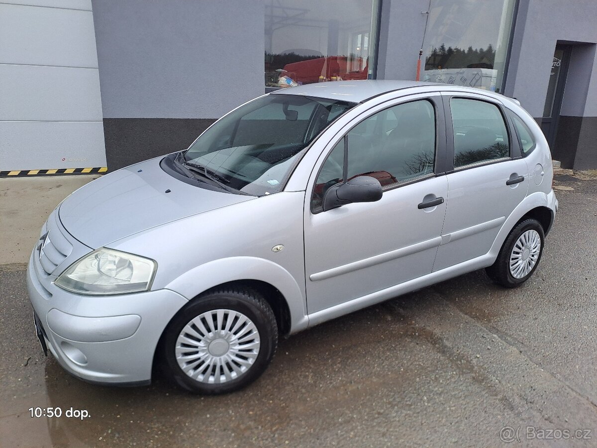CITROEN C3 1.4i, 54 kW r.06, 150000km-DOLOŽENO, VELMI PĚKNÝ