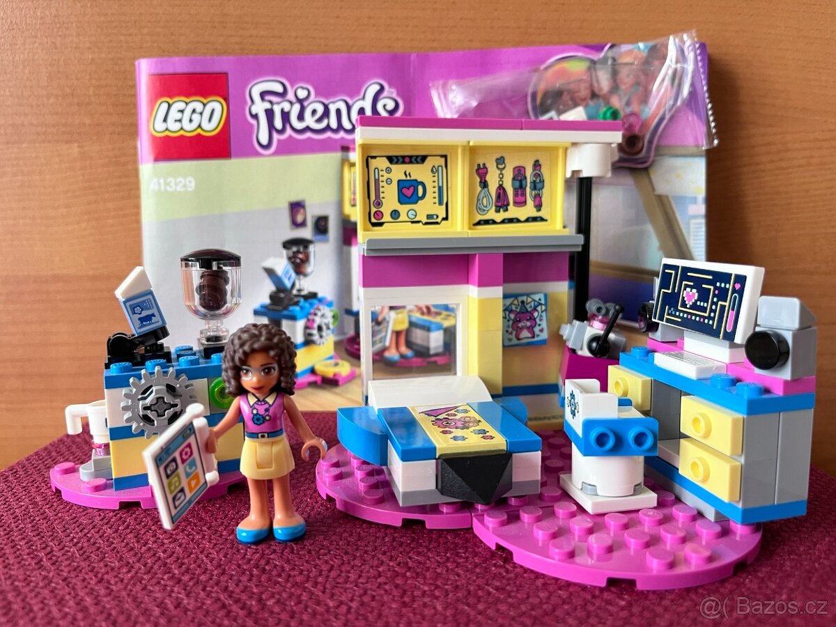 LEGO® Friends 41329 Olivia a její luxusní ložnice