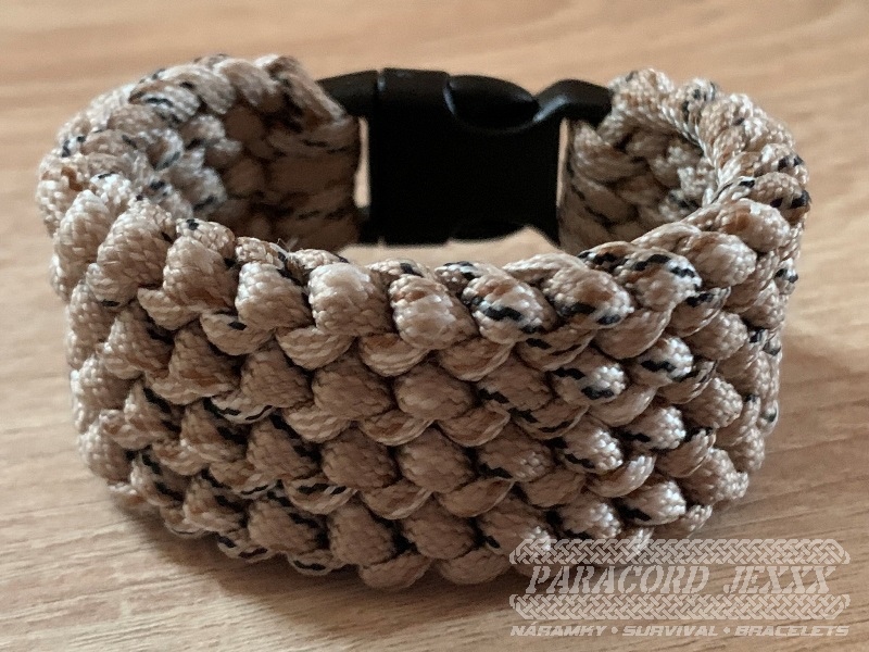 PARACORD náramek (17 cm) Desert Camo