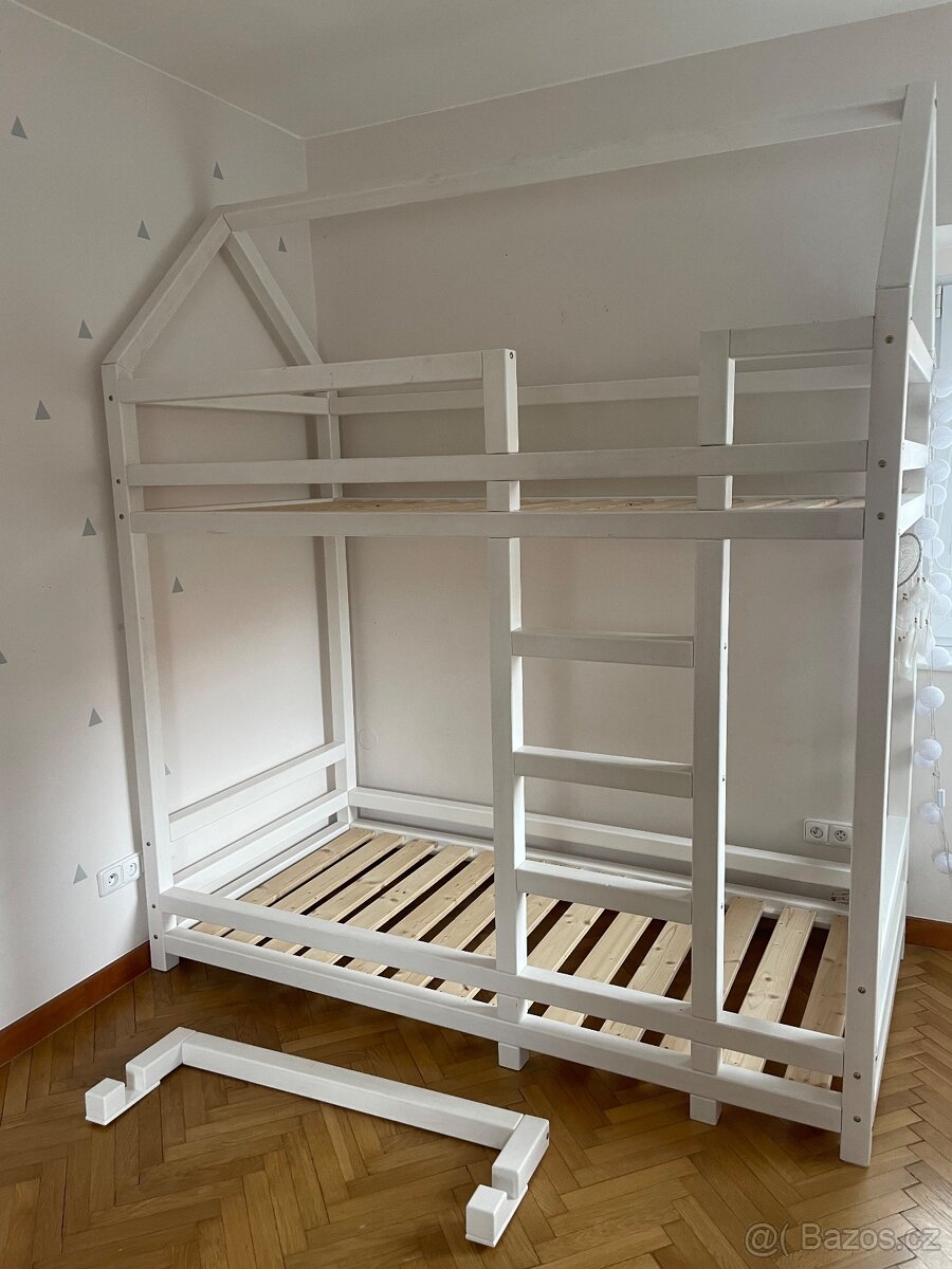 Patrová postel Benlemi, Bílá