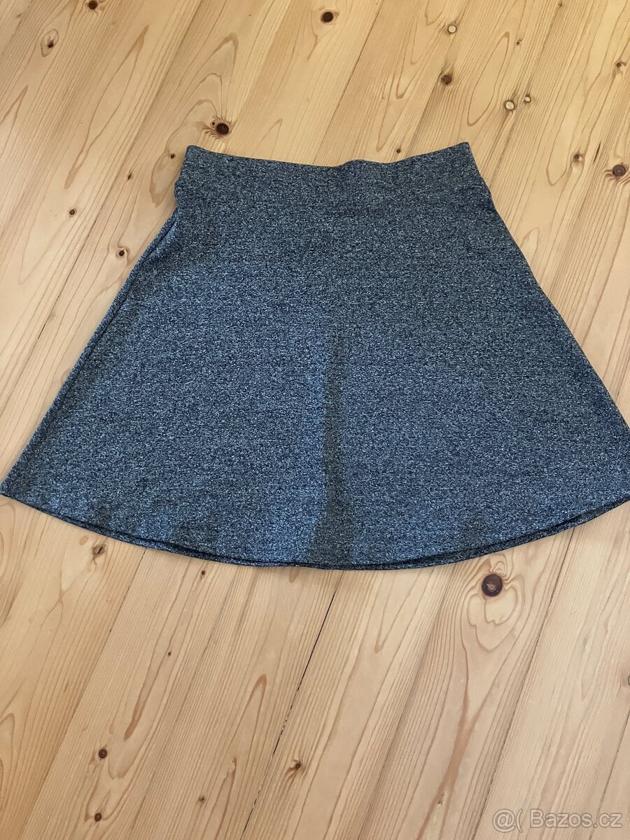 Šedá áčková sukně H&M