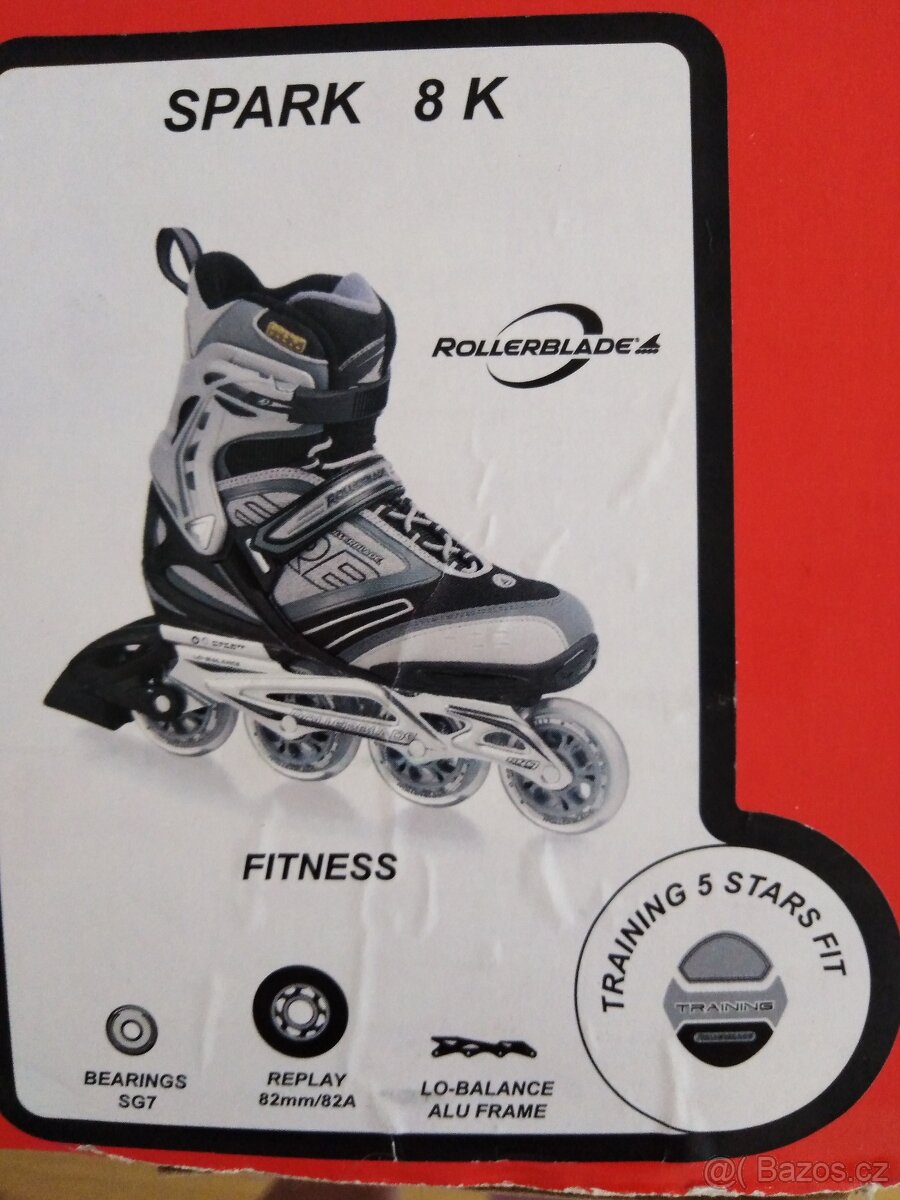 In line zn. Rollerblade vel. 42 za 1599 Kč