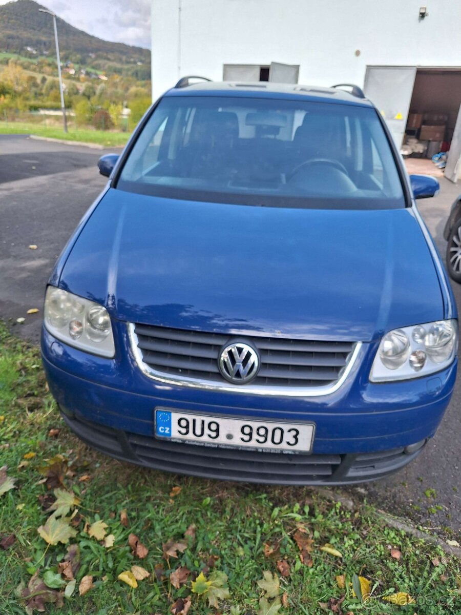 VW Touran 2.0, TDI, 2004, 103 kW, 5 míst, 34 tis.