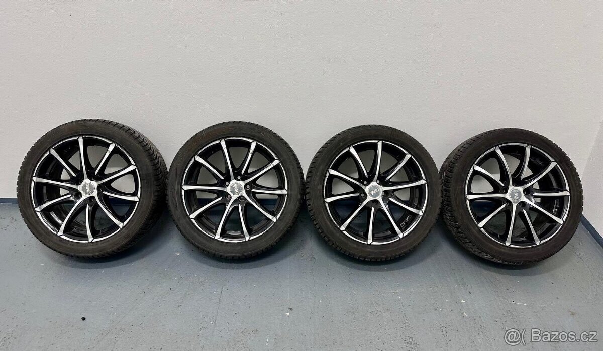 Alu kola Ford 5x108 R18 nové pneu Nokian
