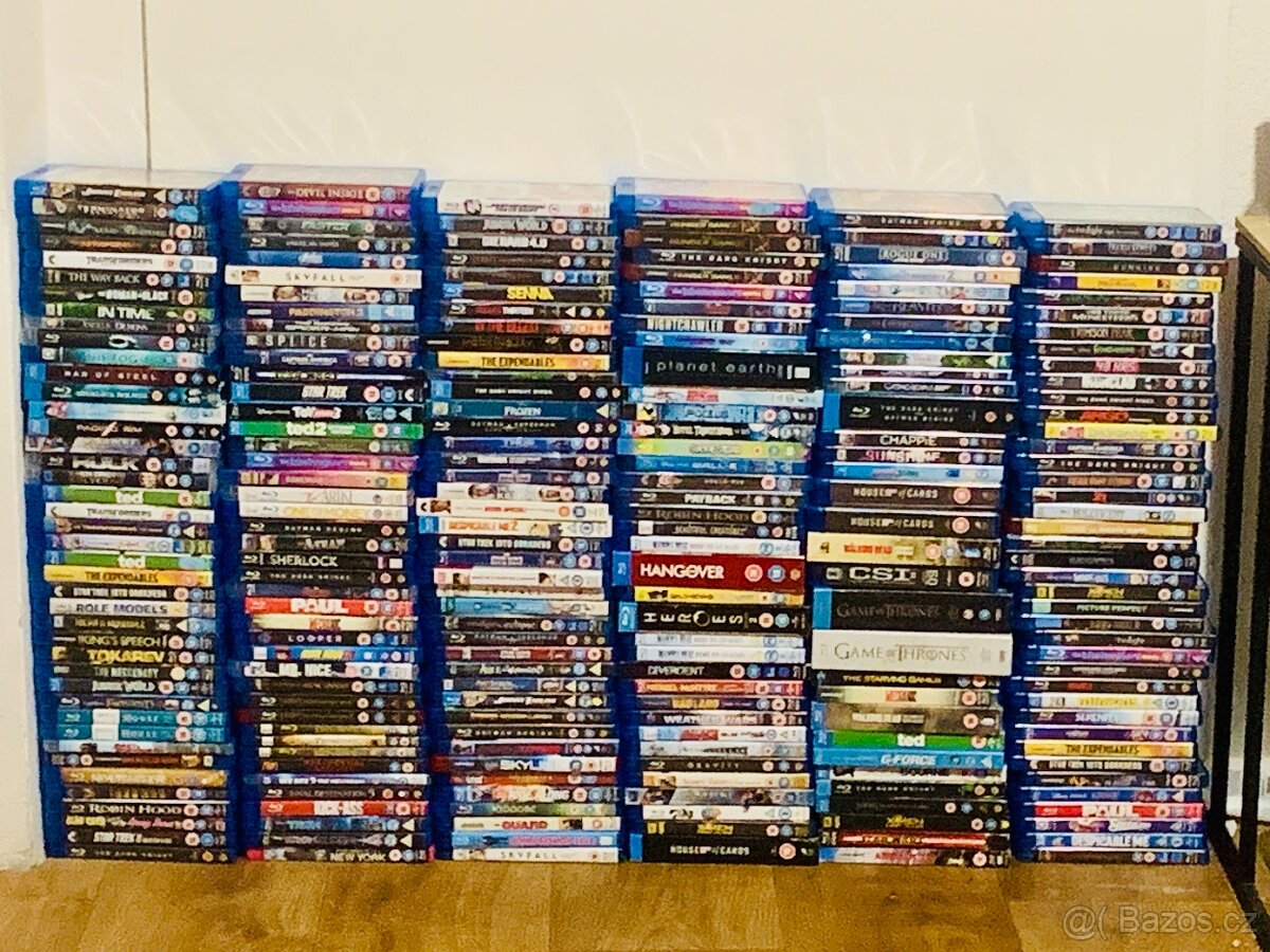 230+ Blu-Ray Filmů (ENG - import UK)