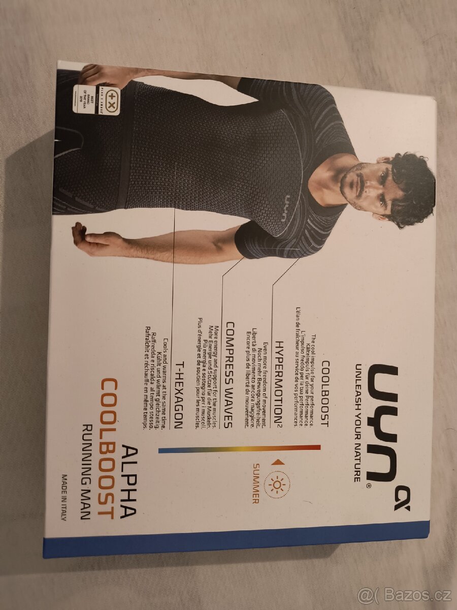 Funkční běžecké triko UYN Alfa Coolboost, vel. M