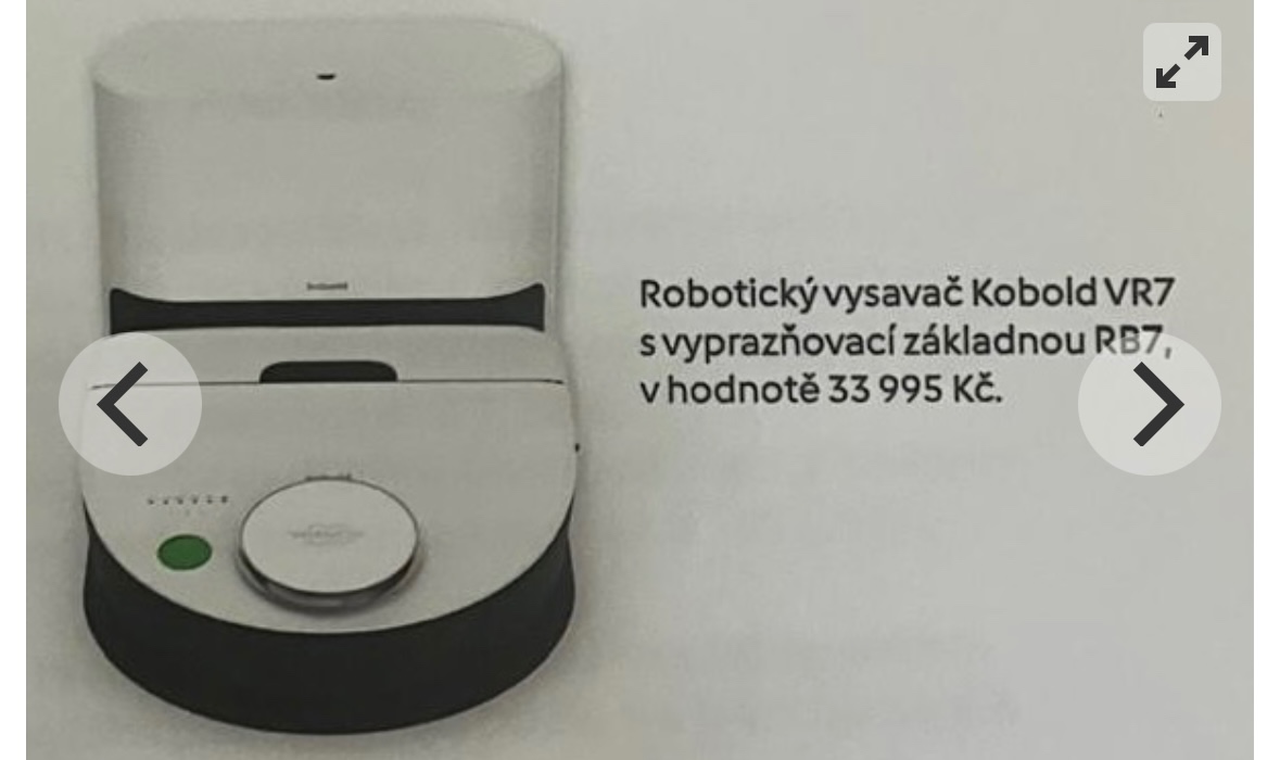 Vorwerk vr7 roboticky vysavac