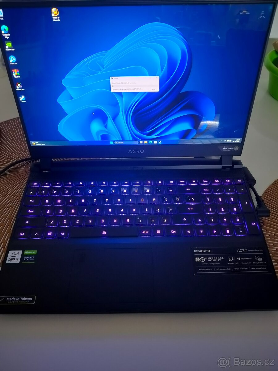 Herní notebook výměna za herní PC