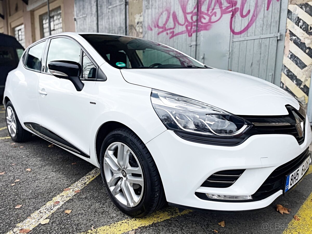 RENAULT CLIO LIMITED 1.2i 54KW 2018 1.MAJ-ČR PĚKNÝ STAV