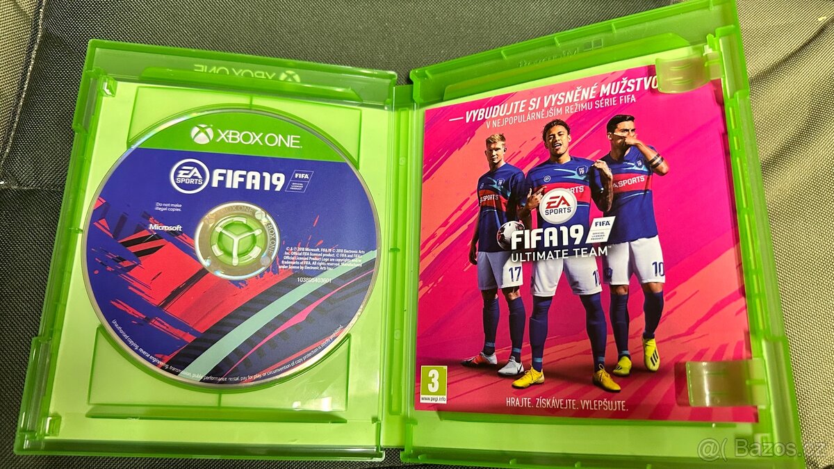 X-box oné  hry FIFA 19 + 20