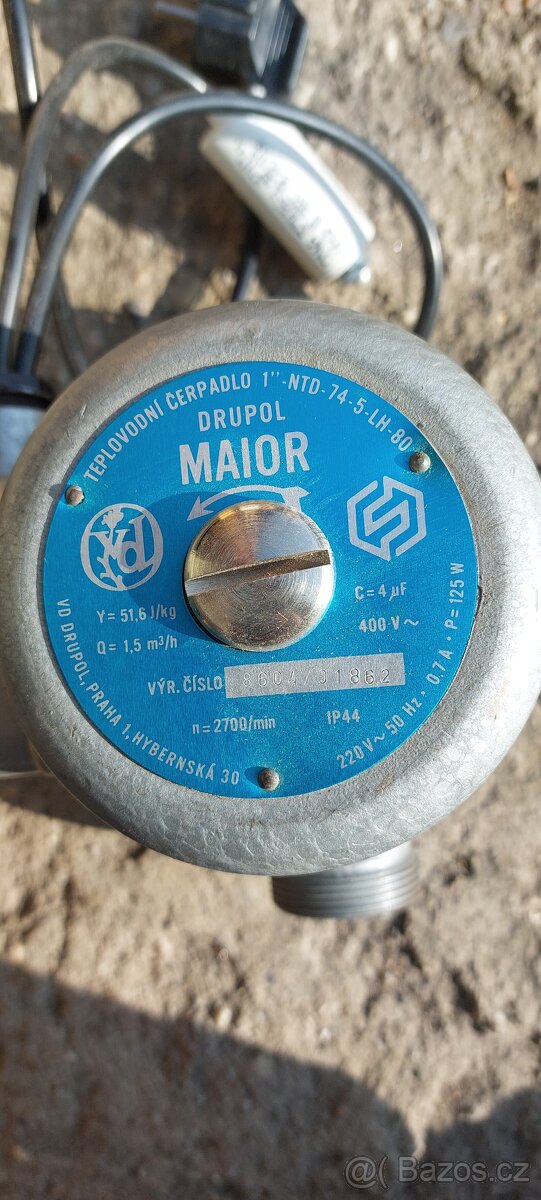 Oběhové teplovodní čerpadlo Drupol