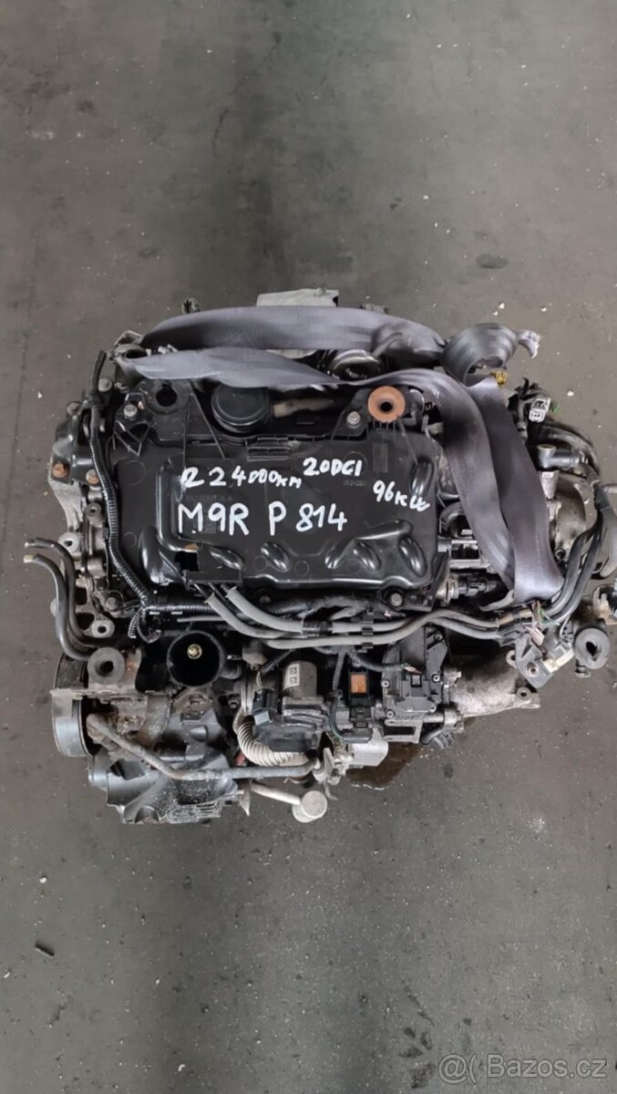 motor 2.0Dci 96kW typ M9R p 814 motor