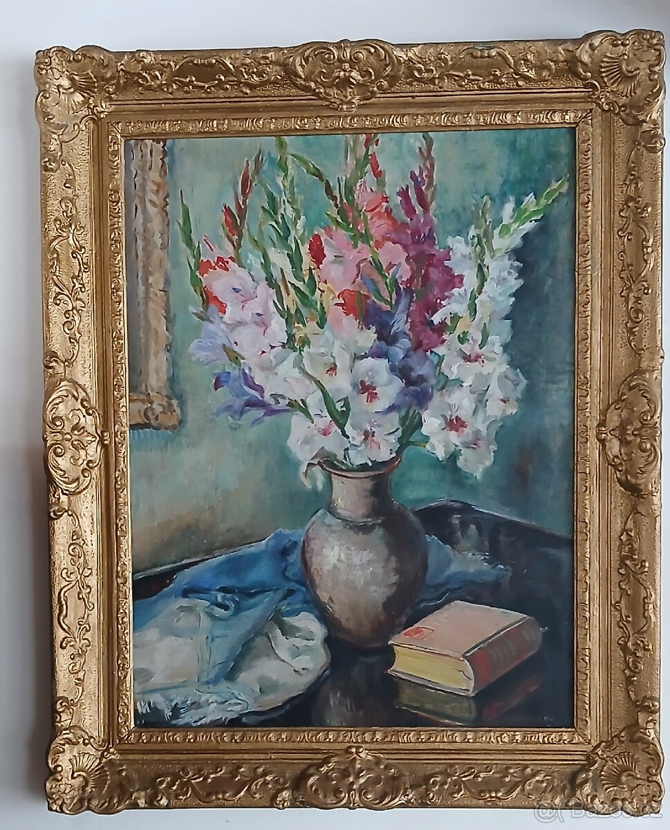 Zezula Oldrich 1941 olej na plátně