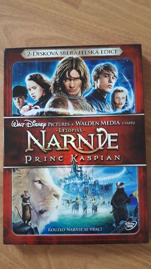 2DVD Letopisy Narnie a princ Kaspian