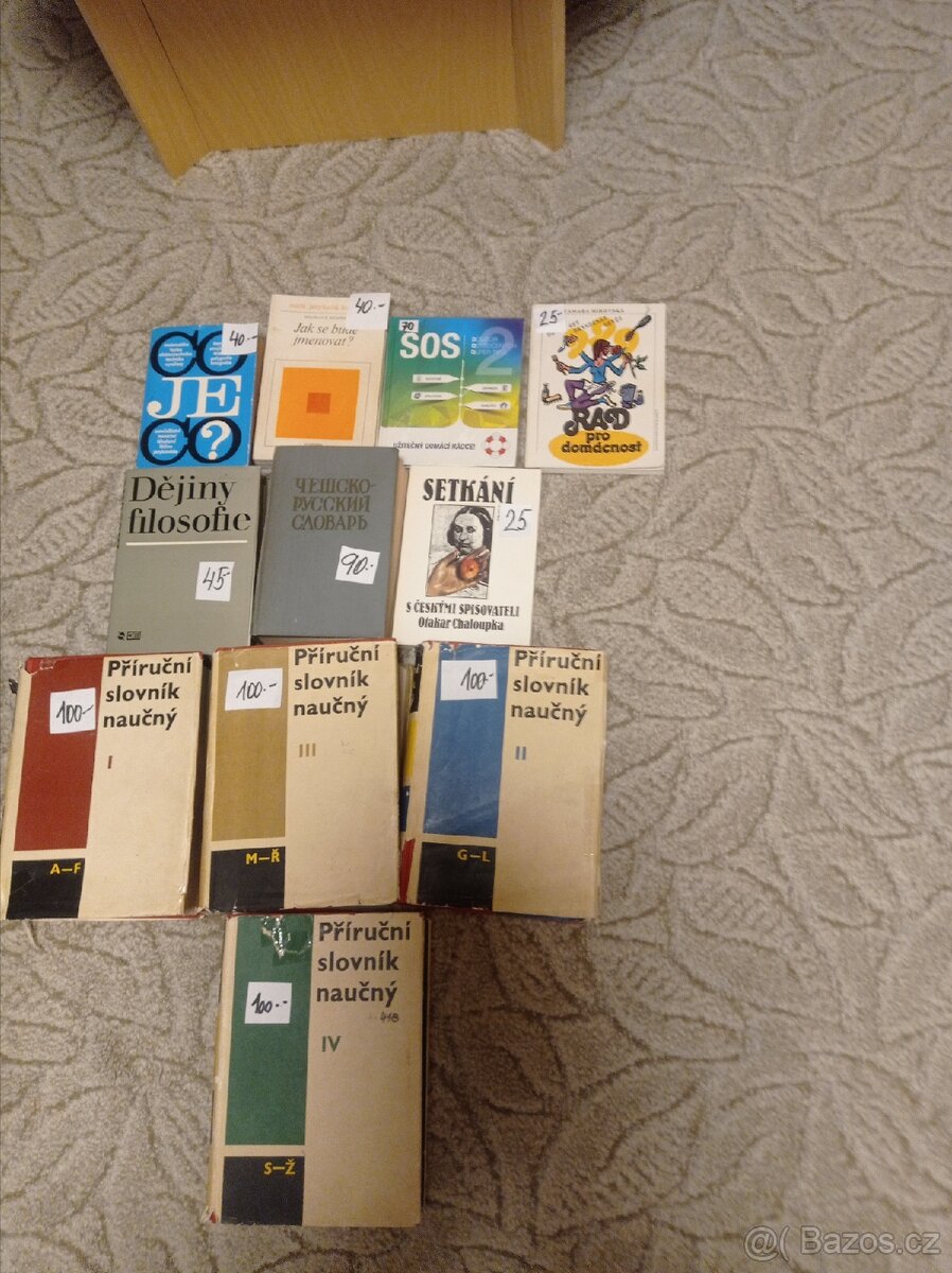 Prodám knihy pro poučení