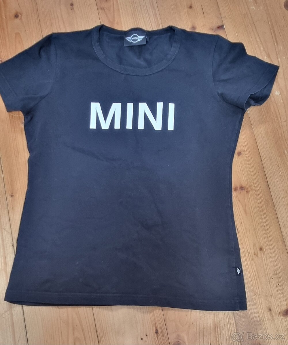 Dámské černé triko MINI COOPER