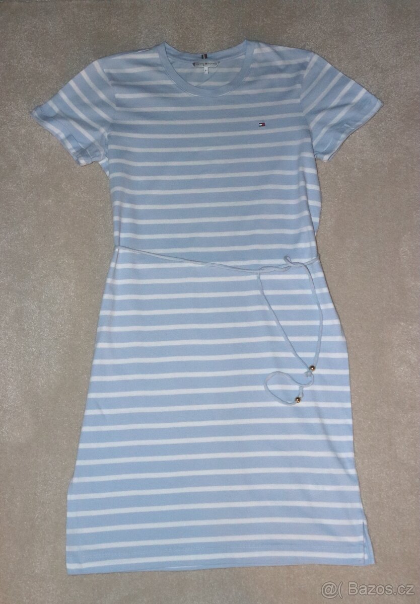 Pruhované šaty / tunika Tommy Hilfiger vel. XS/S