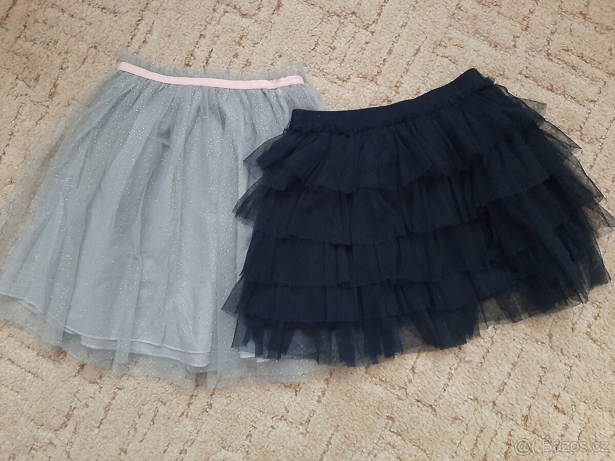 Dívčí tylová sukně vel. 116-122