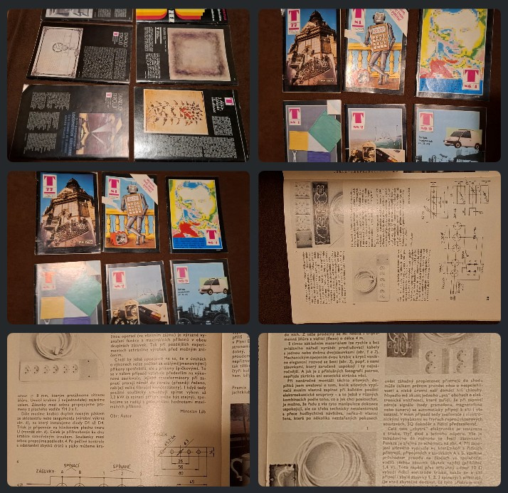 Staré časopisy TECHNICKÝ MAGAZÍN 6ks