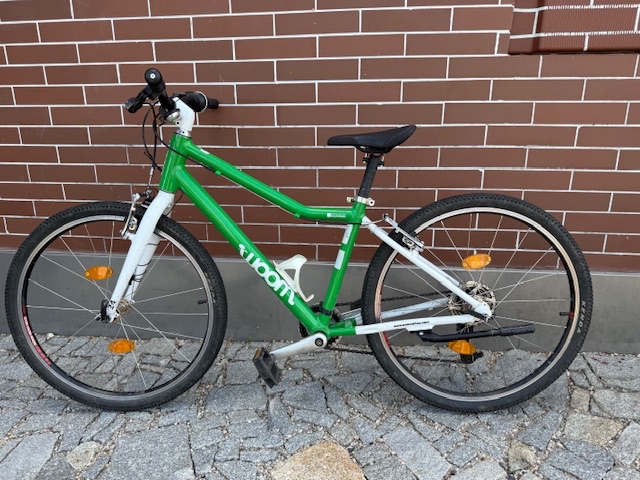 Prodám kolo WOOM 5 "24, zelené