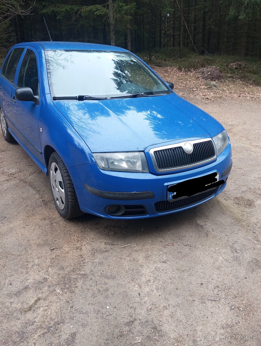 Škoda fabia benzín