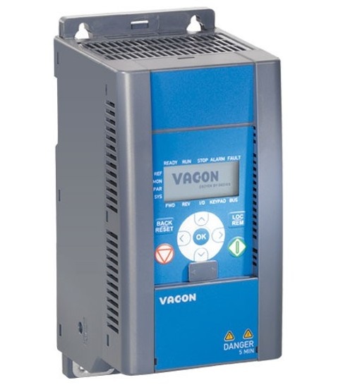 Frekvenční měnič 2,2kW VACON0020-3L-0006-4+EMC2+QPES