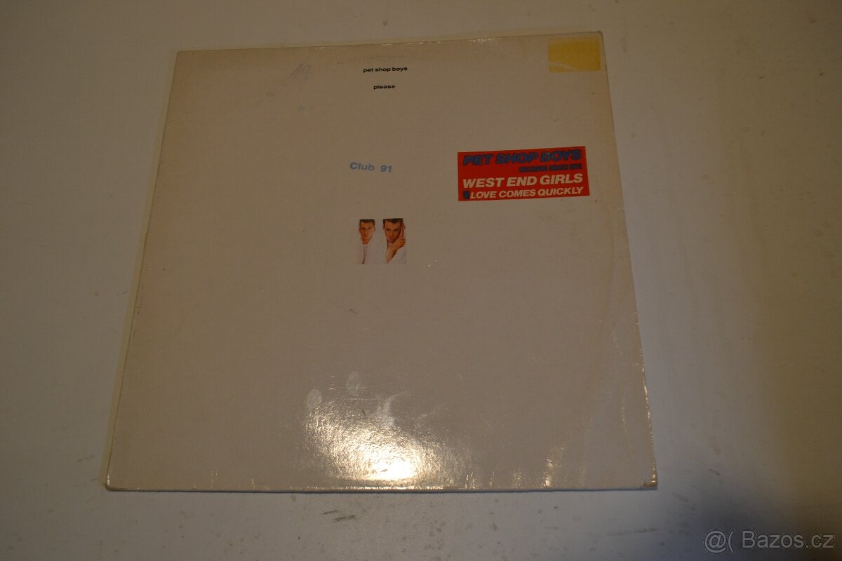 Pet Shop Boys - Please lp vinyl