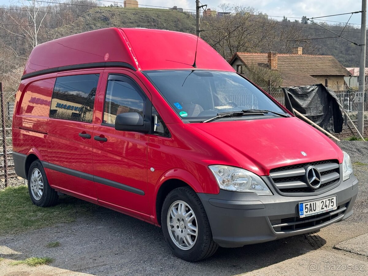 Mercedes-Benz Vito,  nezávislé topení, solár