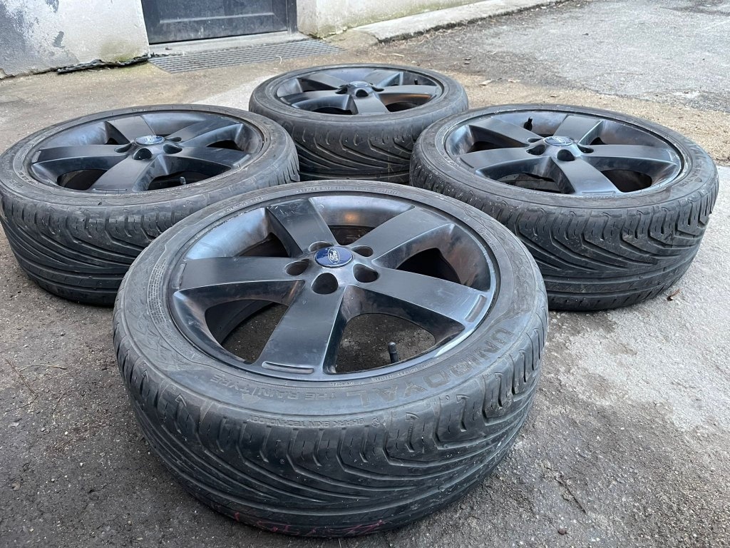 ALU disky Ford černé 5x108 R17 s letními pneu 225/45 R17