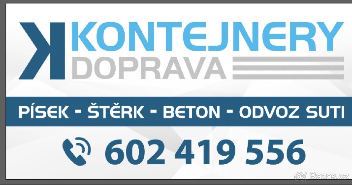 kontejnerova doprava Čelákovice a okolí