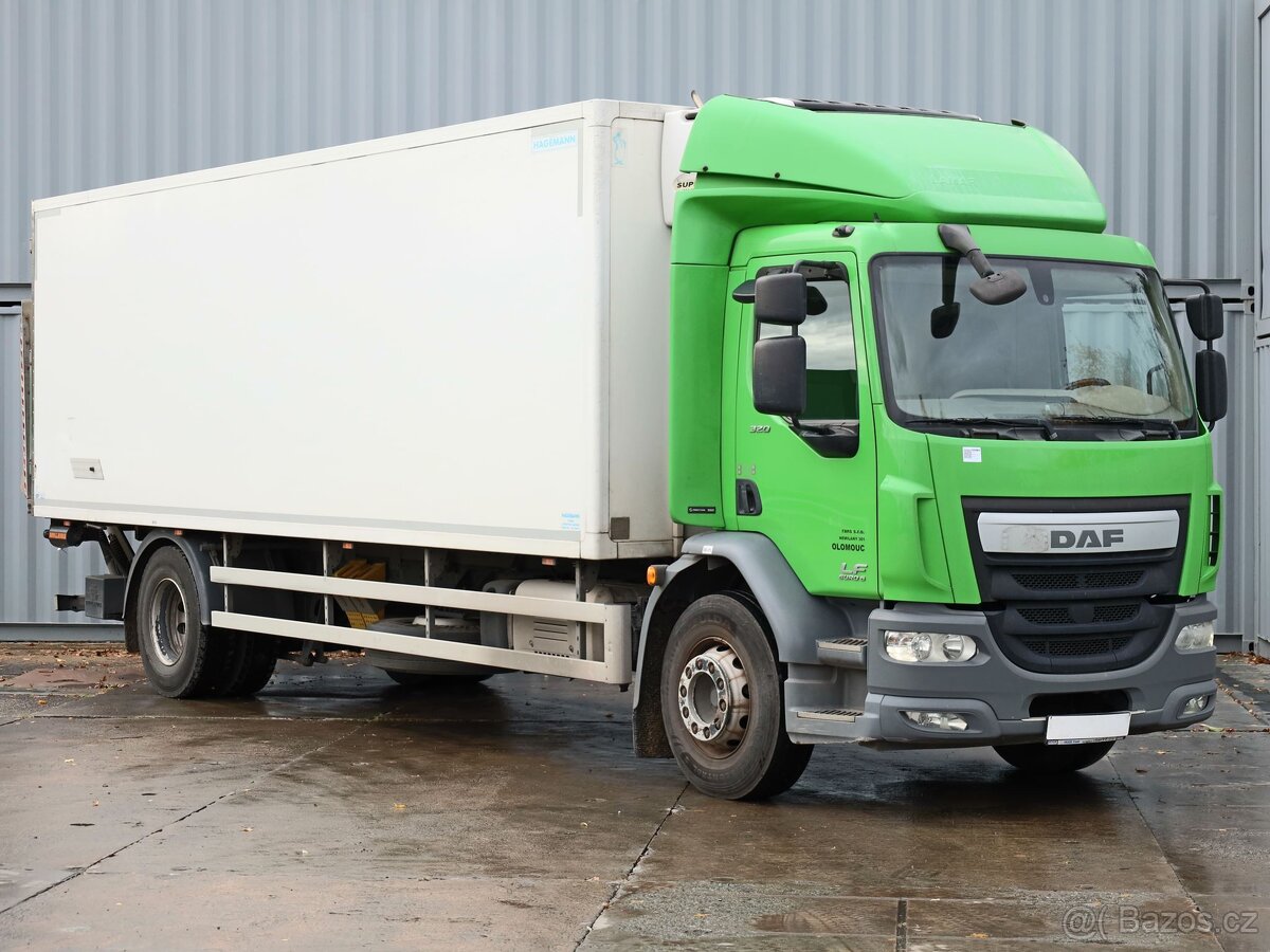 DAF LF 320, EURO 6, CARRIER SUPRA 850 MT, 380 V, HYDRAULICK
