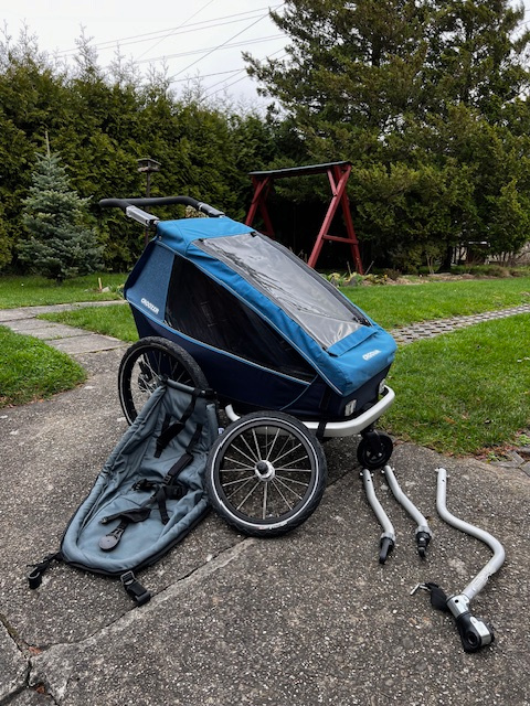 CROOZER KID FOR 1 PLUS 2020 + odpružení, miminkovník