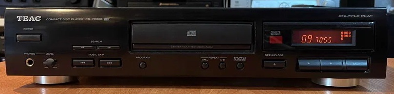 TEAC CD-P1160D - CD přehrávač - černá