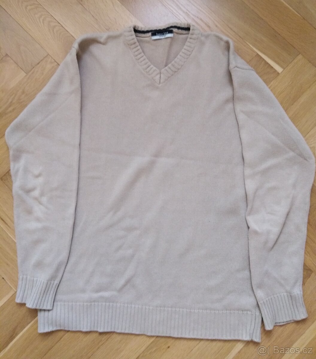 Světlý svetr vel. 44 /46 pánský