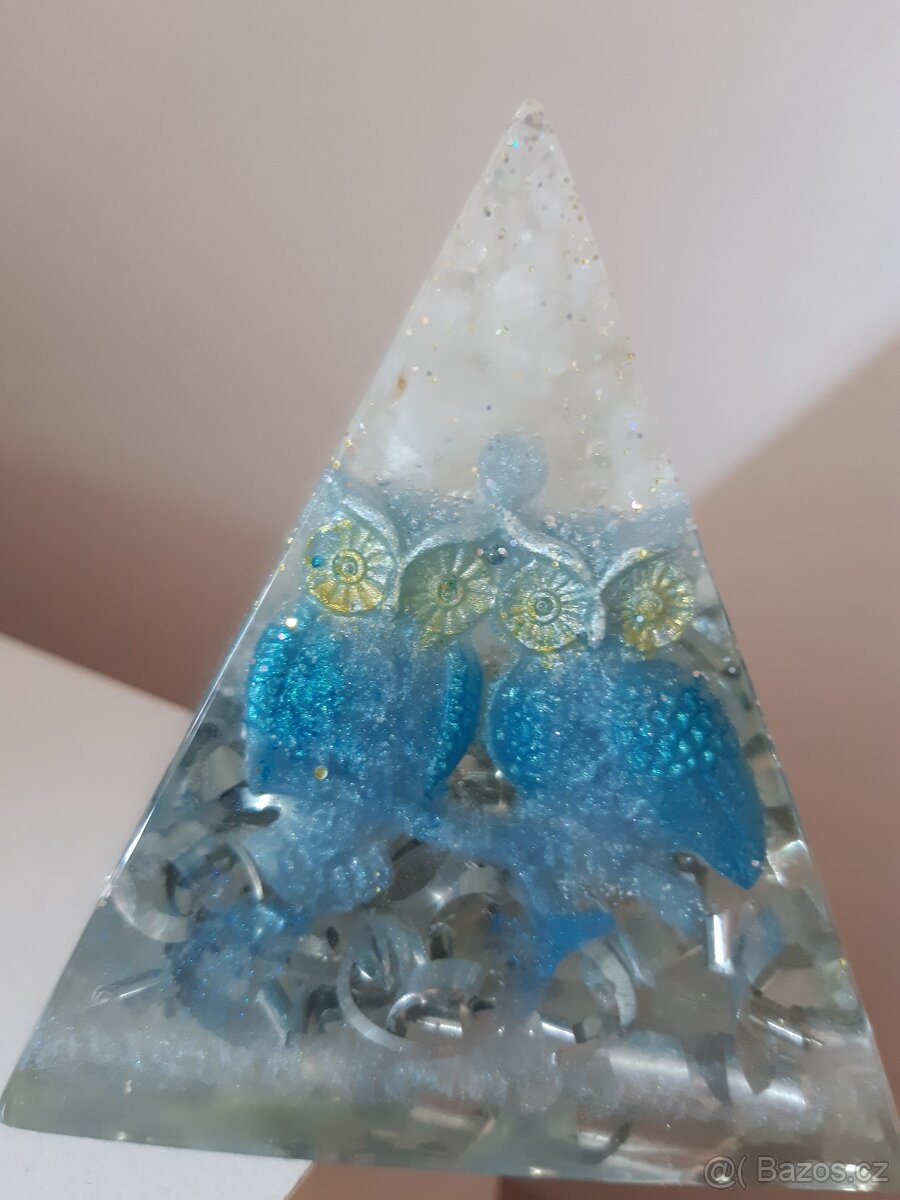 Orgonitová pyramida - čistí a harmonizuje geopatogenní zóny