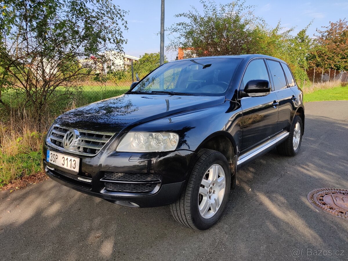 Touareg 3.2 LPG, manuál, pružiny.