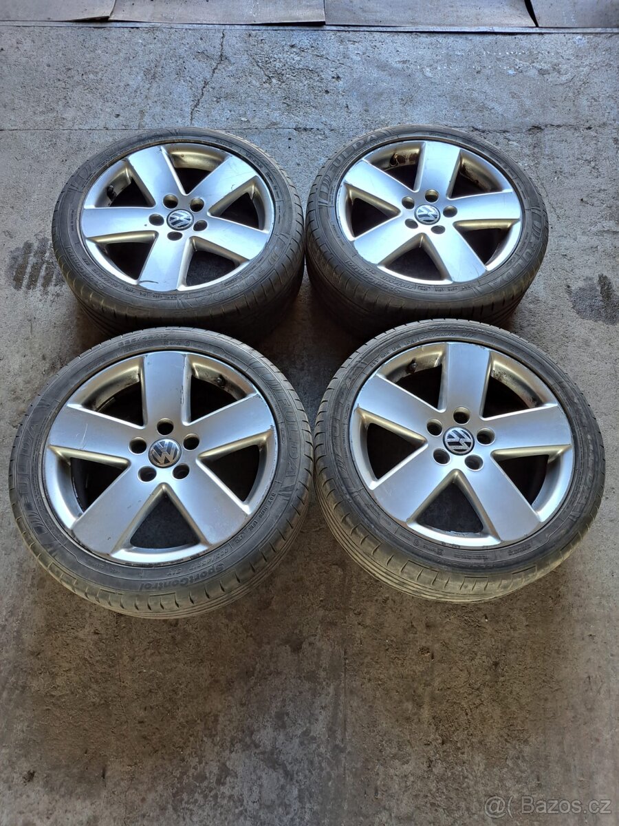 VW originální alu kola R17 Monte Carlo 5x112